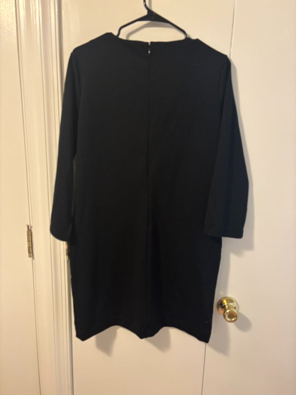 ## ✨ Lands' End Ponte Knit ¾ Sleeve Shift Dress ✨ - Picture 4 of 4